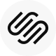 Squarespace black icon